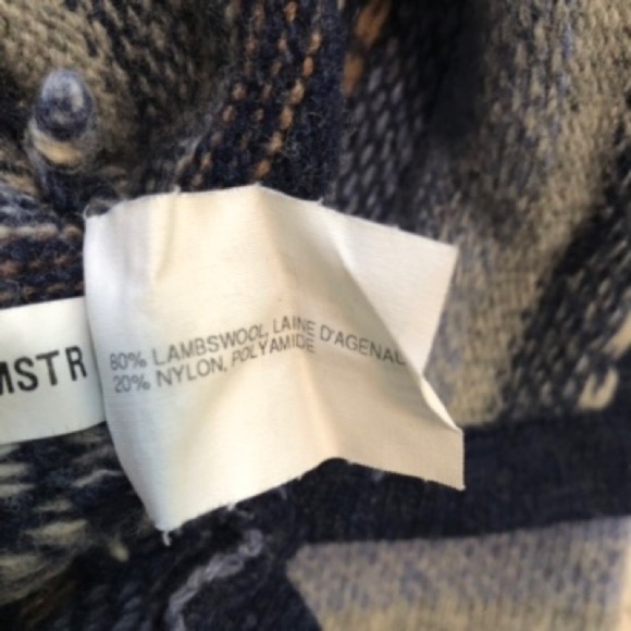 ESPRIT Aztec Boho Printed Lambswool Sweater Medium - Picture 4 of 7